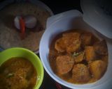 A picture of step 6 of Punjabi dum aloo.