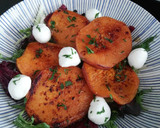Foto del paso 6 de la receta: Ensalada de boniato glaseado con naranja