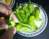 A picture of step 1 of Stuffed Capsicum Recipe with Besan.