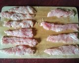 Rántott csirkemell-csíkok recept fázis 1 fotója