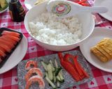 Foto del passaggio 10 della ricetta Riso per Sushi con una pentola