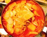 泡菜年糕的食譜步驟2照片