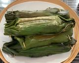 A picture of step 8 of Grilled Rice in Banana Leaves/Nasi Bakar.