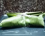 A picture of step 13 of Fish Pollichathu.