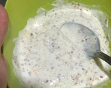 Foto del paso 5 de la receta: Ensalada de hélices de lenteja con salsa de queso fresco batido y mostaza
