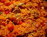 Rizses lecsó..kolbásszal gombával recept fázis 2 fotója