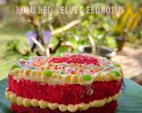 Foto langkah ke 8 dari resep Bolu Red Velvet Ekonomis.