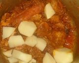 A picture of step 2 of Mutton korma.