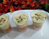 A picture of step 6 of Chocolate Golgappe Stuffed with Motichur and basundi mousse.