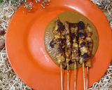 Foto langkah ke 11 dari resep Sate Ayam Indonesia (sate kacang).