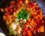 صورة لخطوة 2 من وصفة رتاتولي الباذنجان والفلفل على الطريقة الفرنسية ratatouille 🍆🌶🍅