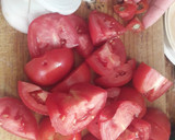 Foto del paso 3 de la receta: Rollo de carne relleno de verduras y jamón, en salsa de jitomate