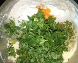 A picture of step 1 of Methi Baati.