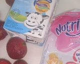 Foto langkah ke 1 dari resep Puding strawberry.
