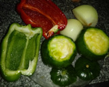 Foto del paso 1 de la receta: Verduras asadas o al horno rellenas