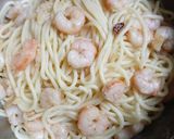 Foto del paso 3 de la receta: Spaghettis con gambas