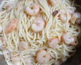 Foto del paso 3 de la receta: Spaghettis con gambas