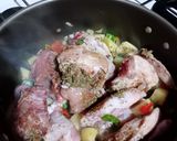 Foto del paso 1 de la receta: Fideos con tuco y pollo