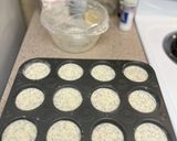 A picture of step 7 of Eggless Lemon Poppy Seed Muffins.