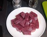 A picture of step 2 of Easy Brazilian Beef Strogonoff.