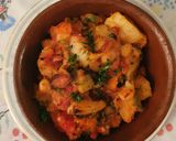 Foto del paso 6 de la receta: Bacalao con garbanzos y papa