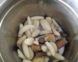 A picture of step 3 of Ghughni Chaat.