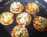 A picture of step 10 of Fusion:Bhakhari Dabeli Pizza.