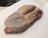 A picture of step 1 of Chinese Chicken Congee for Breakfast.