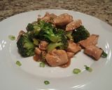 A picture of step 6 of 13 minute chicken and broccoli .