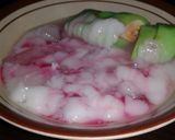 Foto langkah ke 6 dari resep 25. Es pisang ijo (gluten free).