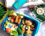 Foto langkah ke 6 dari resep Bento Teddy Bear.