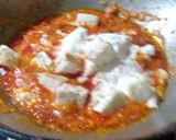 A picture of step 3 of Paneer butter masala.