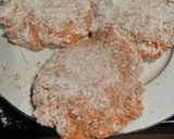 A picture of step 4 of Brad's salmon burgers.