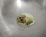A picture of step 1 of Corn Capsicum Masala.