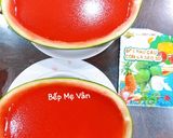 Hình bước làm 5 của món Rau Câu Dưa Hấu