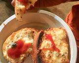 A picture of step 4 of Garlic bread.