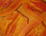 Foto do passo 6 de Bolo de mamão caramelizado