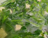 Foto langkah ke 5 dari resep 44. Bobor kangkung tempe.
