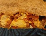 Foto del paso 5 de la receta: Empanada rústica de calabacín, cebolla dulce y Jamón de Teruel en costra integral