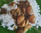 A picture of step 8 of Granny's curry leaves pepper gravy.