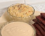 A picture of step 22 of Color Burst Breakfast (Beetroot Paneer Paratha with Curd, Rice Kheer & Chips).
