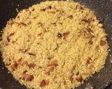 Foto del paso 2 de la receta Timbal de quinoa y brócoli con panceta