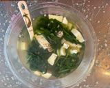 A picture of step 2 of Watercress Soup.