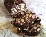 Foto del passaggio 5 della ricetta Salame di cioccolato senza uova