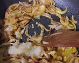 A picture of step 4 of Dahi Kathal.