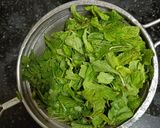 A picture of step 1 of Herbed 🌿 Pani for Pani Puri --- Pudina / Mint Spicy Water.