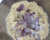 A picture of step 1 of Punjabi Kadhi Pakoda.