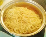 Foto del paso 8 de la receta: Espaguetis con pollo