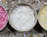 Foto del paso 3 de la receta: 🌈Chía pudding con avena trasnochada tres colores 🌈 Frambuesa, mango y coco 🌈