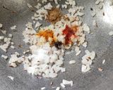 A picture of step 2 of Stuffed Paneer Bhurji Paratha !!.